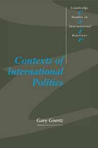 Contexts of International Politics