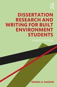 Dissertation Research and Writing for Built Environment Students