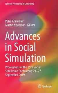 Advances in Social Simulation: Proceedings of the 15th Social Simulation Conference