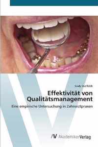 Effektivitat von Qualitatsmanagement