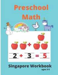 Singapore Math Preschool Workbook Ages 3-5