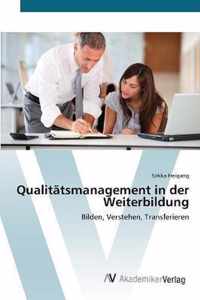 Qualitatsmanagement in der Weiterbildung