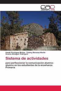 Sistema de actividades