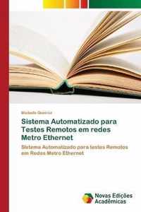 Sistema Automatizado para Testes Remotos em redes Metro Ethernet