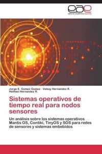 Sistemas operativos de tiempo real para nodos sensores