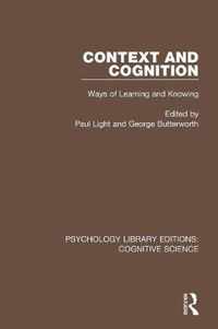 Context and Cognition