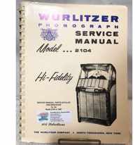 Service Manual- Wurlitzer Jukebox Model 2104