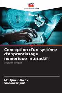 Conception d'un systeme d'apprentissage numerique interactif