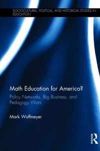 Math Education for America?