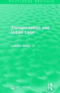 Transportation and Urban Land