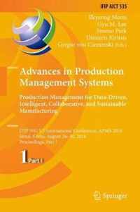 Advances in Production Management Systems. Production Management for Data-Driven, Intelligent, Collaborative, and Sustainable Manufacturing