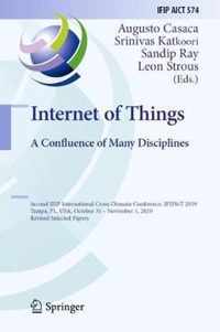 Internet of Things. A Confluence of Many Disciplines