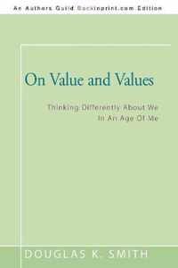 On Value and Values