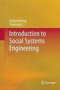 Introduction to Social Systems Engineering