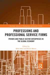 Professions and Professional Service Firms