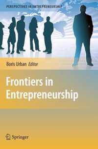 Frontiers in Entrepreneurship