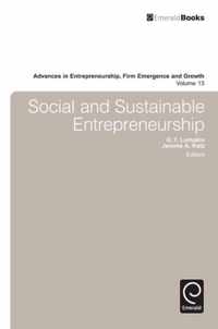 Social and Sustainable Entrepreneurship