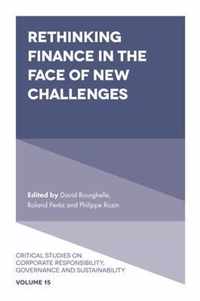 Rethinking Finance in the Face of New Challenges