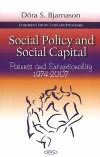 Social Policy & Social Capital