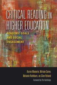 Critical Reading in Higher Education