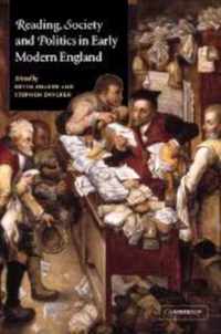 Reading, Society and Politics in Early Modern England