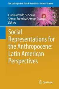 Social Representations for the Anthropocene