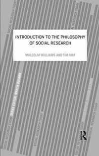 An Introduction To The Philosophy Of Social Research