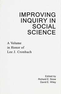 Improving Inquiry in Social Science