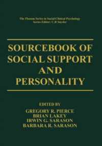 Sourcebook of Social Support and Personality