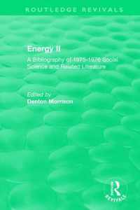 Routledge Revivals: Energy II (1977): A Bibliography of 1975-1976 Social Science and Related Literature