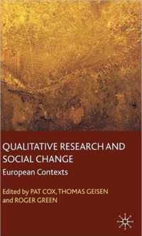 Qualitative Research and Social Change