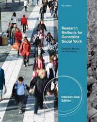 Research Methods for Generalist Social Work, International Edition