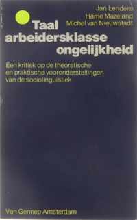 Taal arbeidersklasse en ongelykheid - Lenders