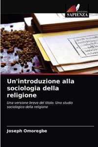 Un'introduzione alla sociologia della religione