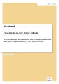 Finanzierung von Entwicklung