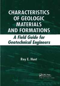 Characteristics of Geologic Materials and Formations