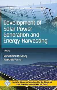 Development of Solar Power Generation and Energy Harvesting