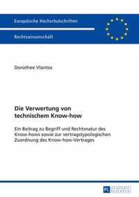 Die Verwertung Von Technischem Know-How