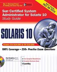 Sun Certified System Administrator For Solaris 10 Study Guid