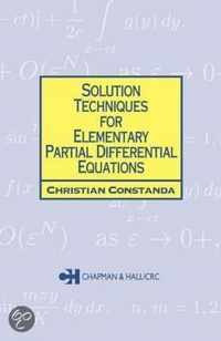 Solution Techniques for Elementary Partial Differential Equations