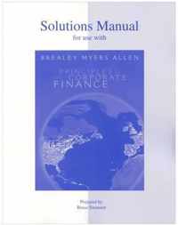 Solutions Manual to Accompany Principles of Corporate Finance