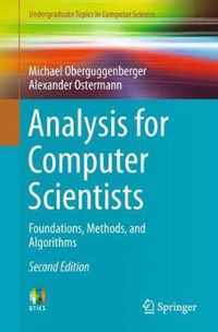 Analysis for Computer Scientists: Foundations, Methods, and Algorithms