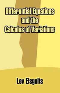 Differential Equations and the Calculus of Variations