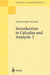 Introduction to Calculus and Analysis I