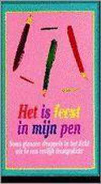 Het is feest in mijn pen