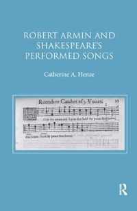 Robert Armin and Shakespeare's Performed Songs