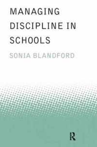 Managing Discipline in Schools