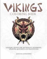 Vikings Coloring Book