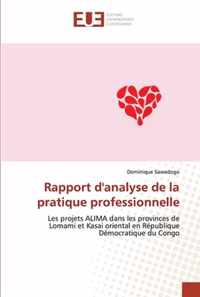 Rapport d'analyse de la pratique professionnelle