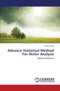 Advance Statistical Method For Water Analysis